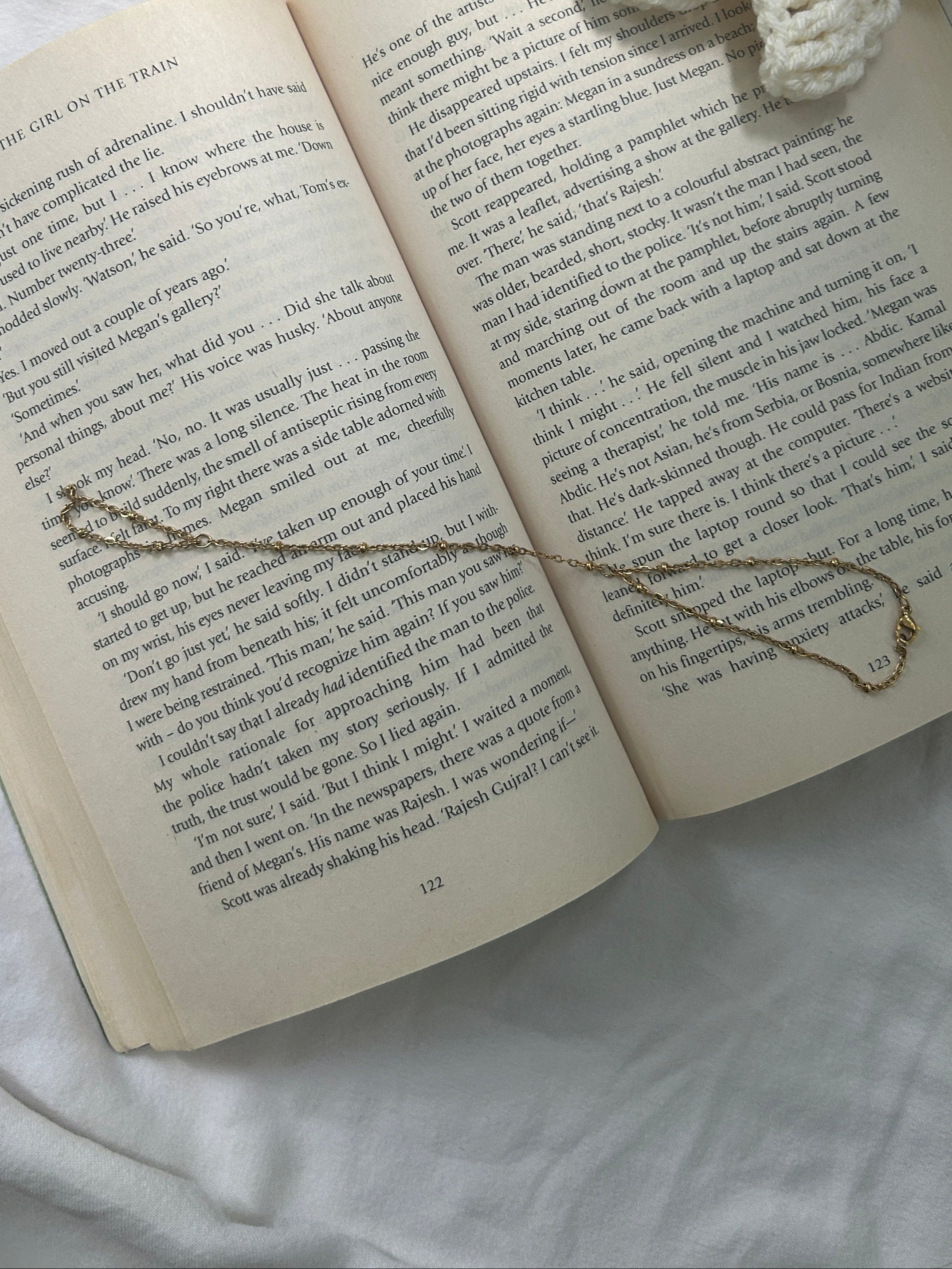 gold hand chain
