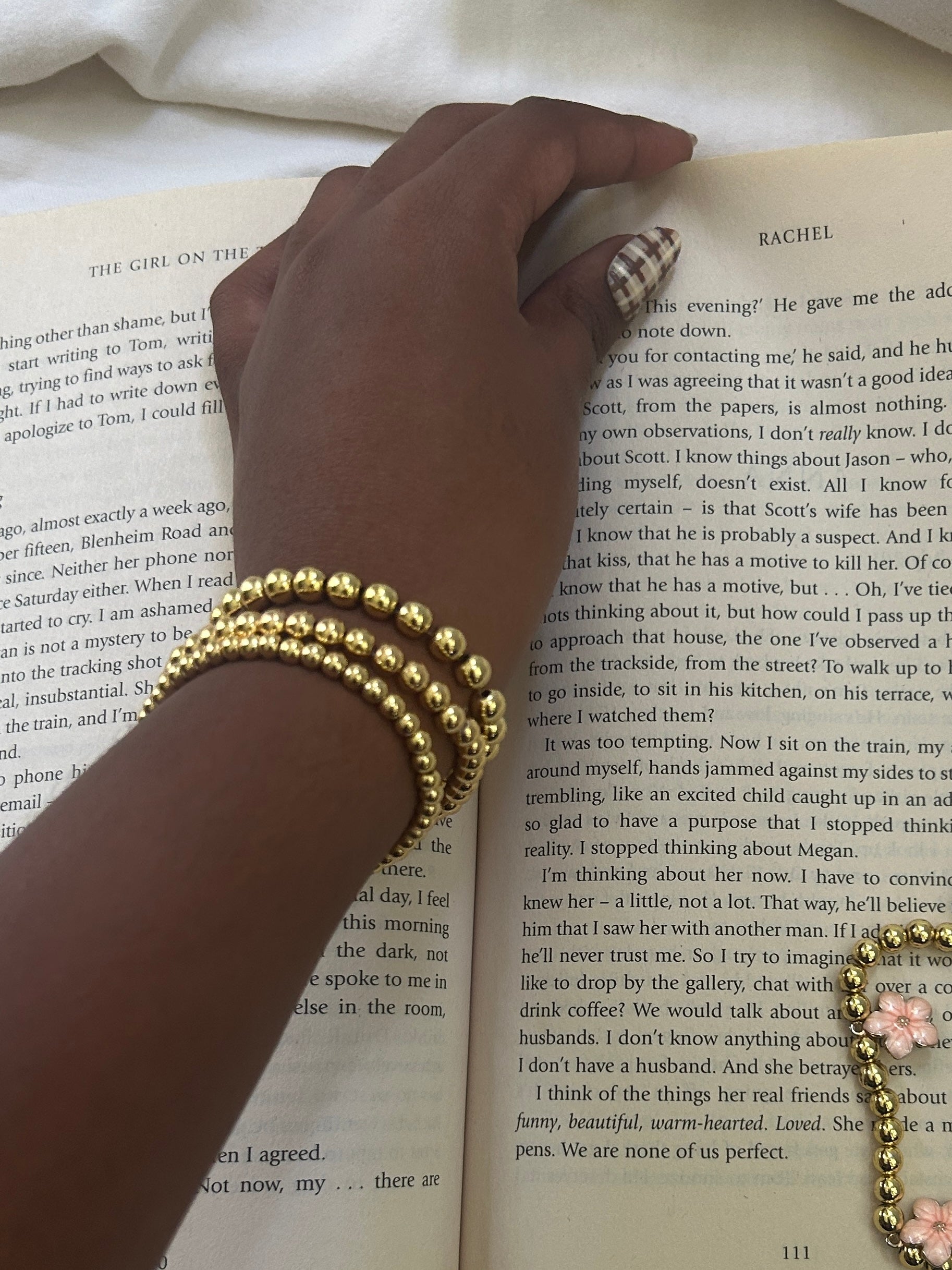 gold bracelet set