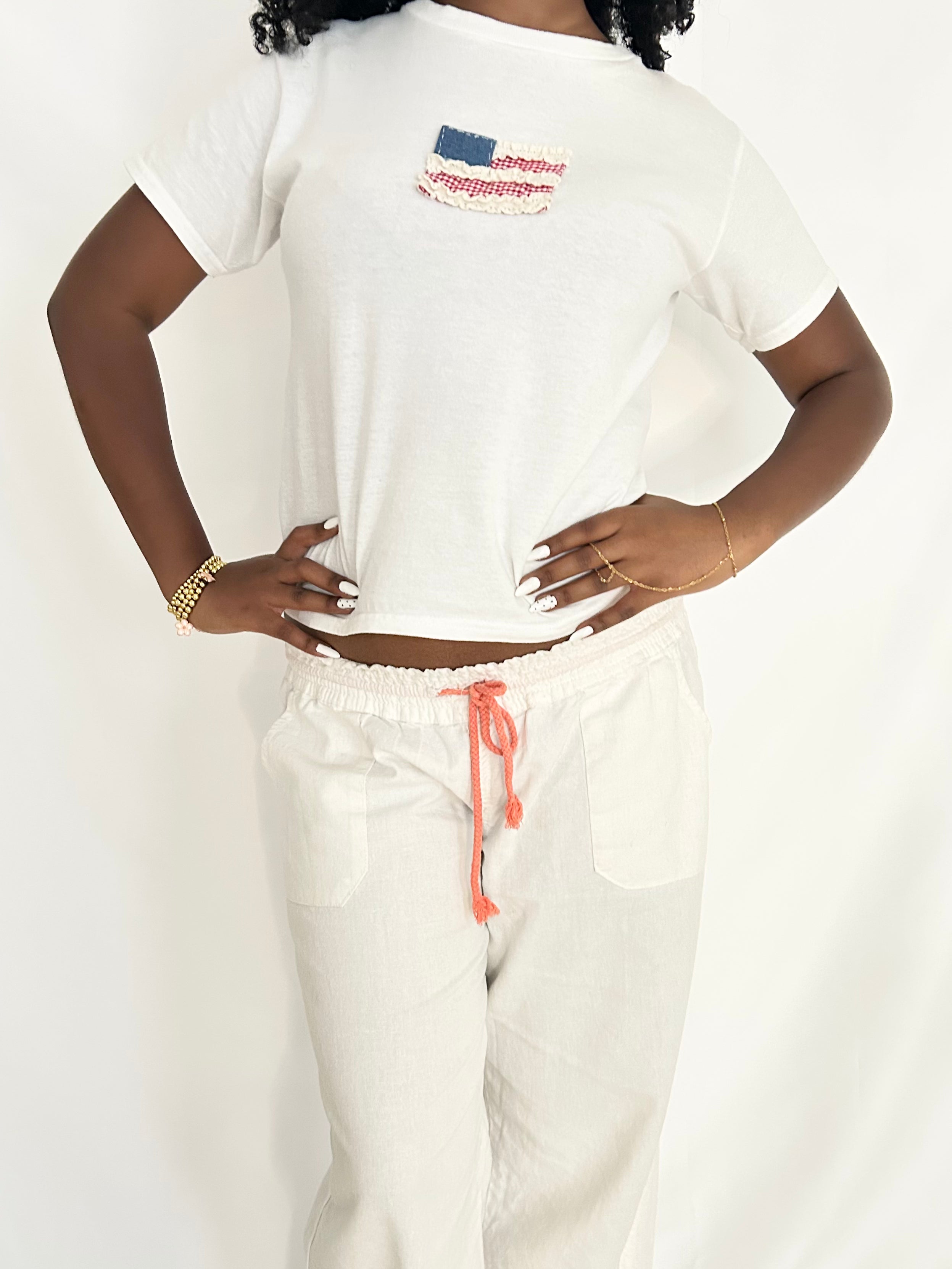 americana baby tee